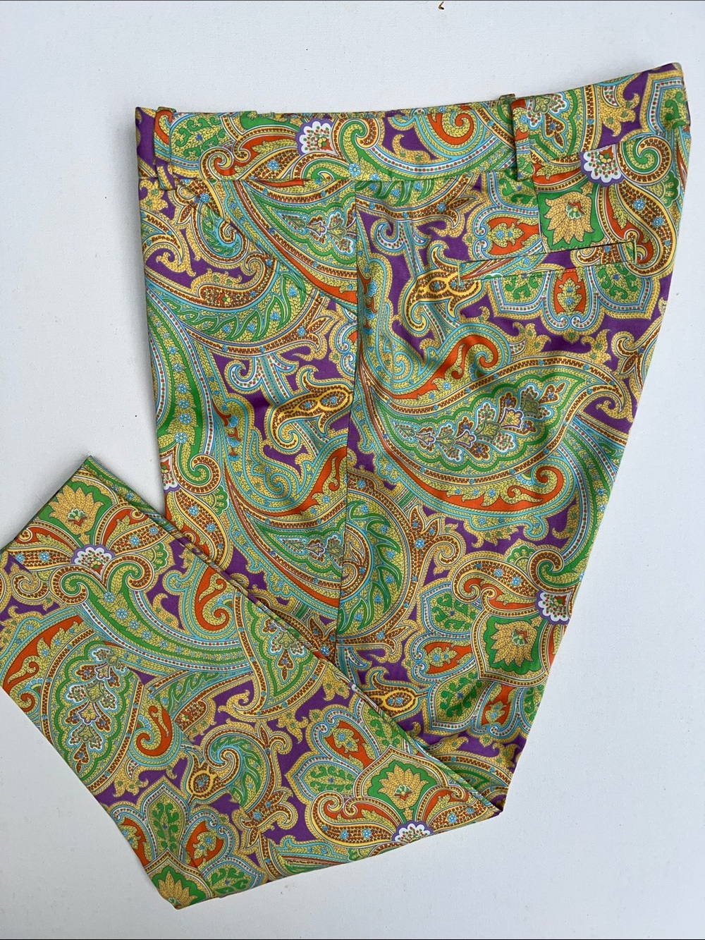 🍭Vtg Ralph Lauren Golf paisley pants🍭